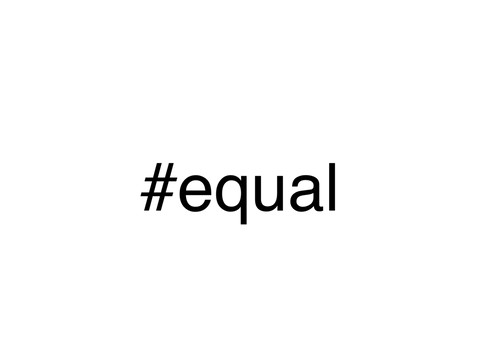 #equal v